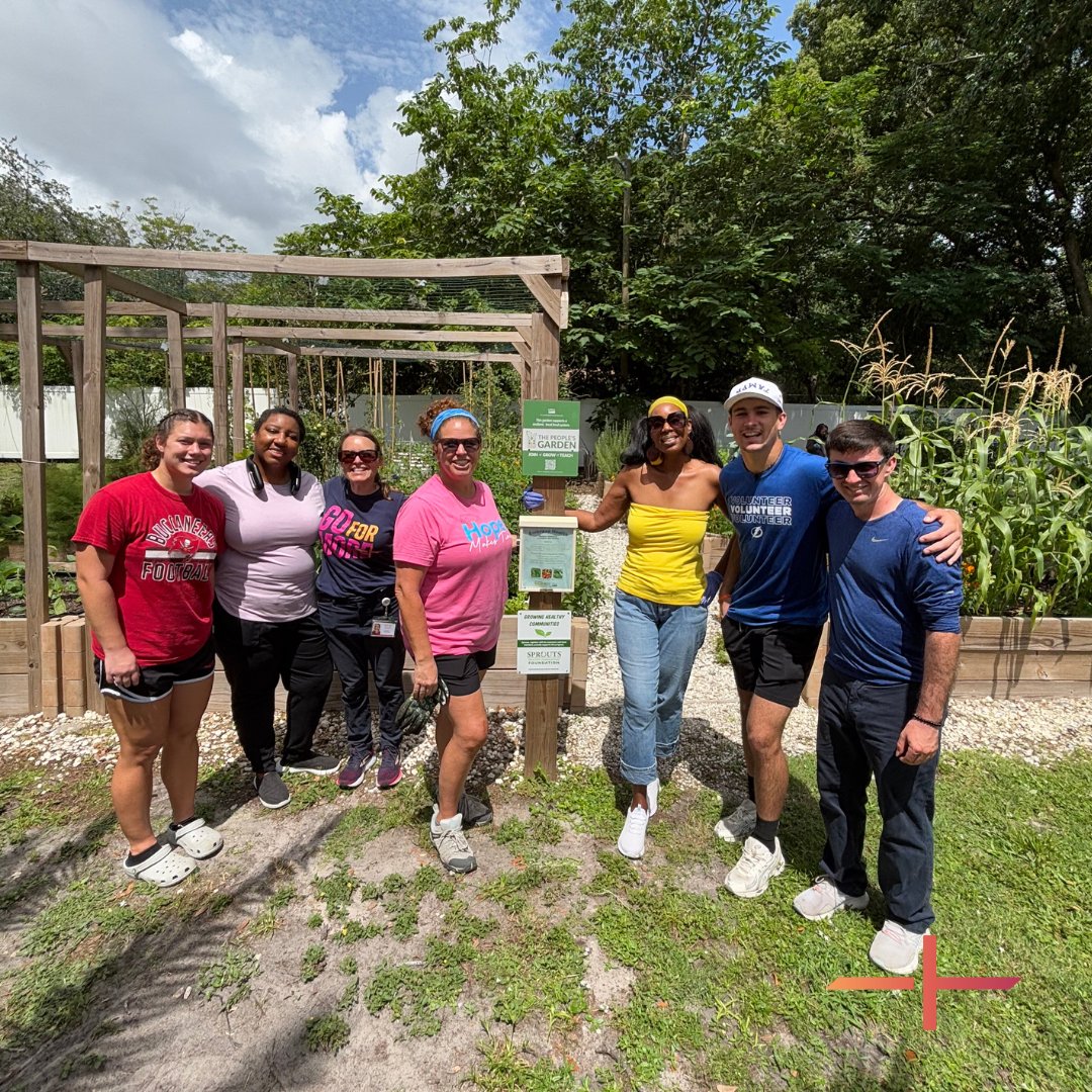 Tampa Family Health Centers (@tampafamhealth) on Twitter photo We took a moment to celebrate the joy our TFHC Community Garden brings to East Tampa 🌿
Thanks to Nicole Pinson + partners like the <a href="/LightningFDN/">Lightning Foundation</a>, <a href="/sproutsfnd/">Sprouts Healthy Communities Foundation</a>, and <a href="/USDA_NRCS/">Natural Resources Conservation Service</a>, it’s more than food—it’s connection.
Volunteer: bit.ly/45fe2Gh
#TFHCCommunityGarden We took a moment to celebrate the joy our TFHC Community Garden brings to East Tampa 🌿
Thanks to Nicole Pinson + partners like the <a href="/LightningFDN/">Lightning Foundation</a>, <a href="/sproutsfnd/">Sprouts Healthy Communities Foundation</a>, and <a href="/USDA_NRCS/">Natural Resources Conservation Service</a>, it’s more than food—it’s connection.
Volunteer: bit.ly/45fe2Gh
#TFHCCommunityGarden