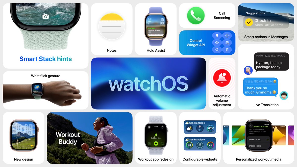 calimarkus's tweet photo. WWDC 2025 - Liquid Glass for all platforms! Bento cards for macOS, visionOS, watchOS and tvOS! https://t.co/v02nvbEE73