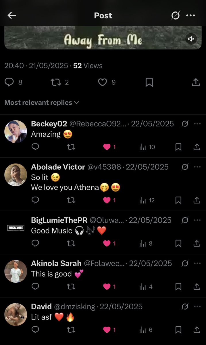 Guys😂 I’ve not completely understood twitter. Just seeing these comment after 3 Eke market days😩 Sorry sorry🙈 I really wanna connect with you guys here but ion know sh*t about this app. In my head, y’all don’t give ahfk about me anyways😂 Never knew I get Likes🤣 I 🫶🏻 You!