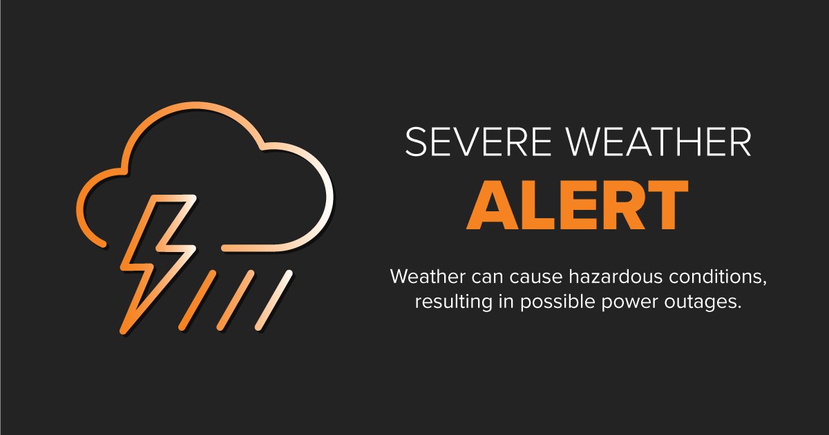 DuquesneLight's tweet image. Severe weather, including 45+ mph winds, is expected this evening into midnight. Power outages are possible.
Given these conditions, we have staffed extra crews to safely respond to any outages.
Report outages via our website, mobile app, or call 888-393-7100.