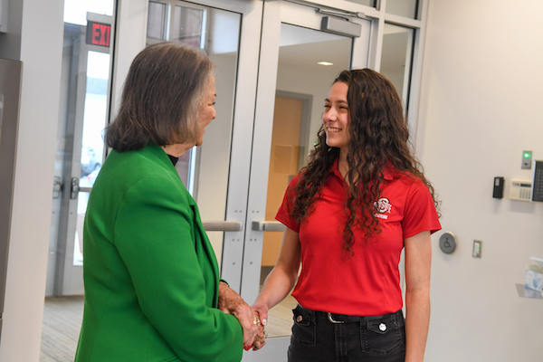 Ohio State Food Science (@osufoodscience) on Twitter photo ICYMI: There’s a great story in the most recent College of Food, Agricultural, and Environmental Sciences (CFAES) Alumni Magazine that features FST Alumna Rachel Barrett and her scholarship benefactor, Patricia Brundidge. Check it out: bit.ly/45ajwlI ICYMI: There’s a great story in the most recent College of Food, Agricultural, and Environmental Sciences (CFAES) Alumni Magazine that features FST Alumna Rachel Barrett and her scholarship benefactor, Patricia Brundidge. Check it out: bit.ly/45ajwlI
