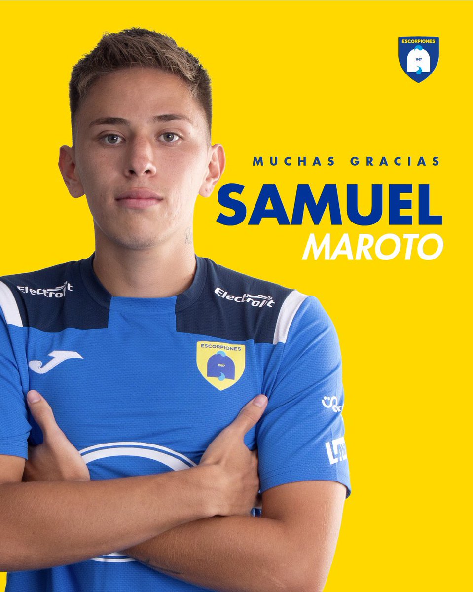 ¡Muchas gracias! 💙

👉🏼 Los jugadores Samuel Maroto y Bryan Vega, no continuarán más en nuestra institución.

🙏🏼 Les agradecemos su tiempo en el club y así mismo por ser parte de la construcción de nuestra historia.

¡Les deseamos el mayor de los éxitos! 🙌💙💛