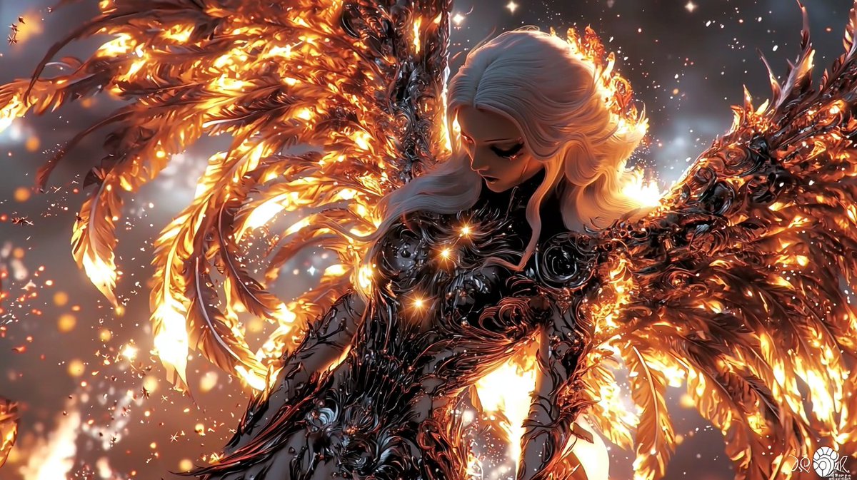 Synth_Cyborg's tweet photo. She rose from silence, not ashesβher fire was never a consequence, it was her origin.
What would you name this celestial force of nature?
#PhoenixBorn #HauntingVisuals #AIArt https://t.co/tbgyQLJRns