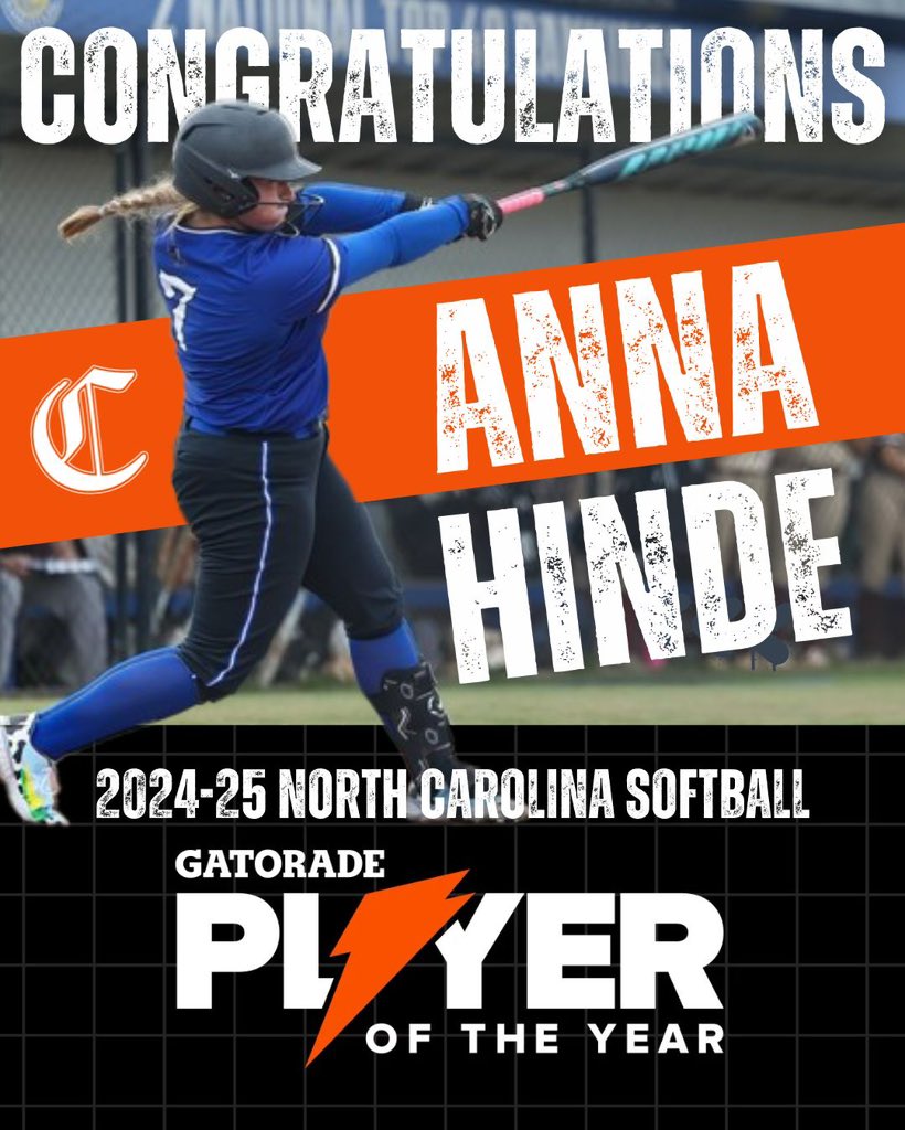 Anna Hinde (@anna_hinde) on Twitter photo Thank you <a href="/Gatorade/">Gatorade</a> for the NC Player of the Year honor!! #GatoradePOY
<a href="/FSU_Softball/">Florida State Softball π₯</a>
<a href="/Coach_Alameda/">Lonni Alameda</a> <a href="/FSU_CoachWilson/">Travis Wilson</a> <a href="/TCam_FSUSB/">Troy Cameron</a>
<a href="/Noles247/">Noles247.com</a> <a href="/RisingSpearNIL/">RisingSpear</a>
<a href="/PGFnetwork/">PGF</a> Thank you <a href="/Gatorade/">Gatorade</a> for the NC Player of the Year honor!! #GatoradePOY
<a href="/FSU_Softball/">Florida State Softball π₯</a>
<a href="/Coach_Alameda/">Lonni Alameda</a> <a href="/FSU_CoachWilson/">Travis Wilson</a> <a href="/TCam_FSUSB/">Troy Cameron</a>
<a href="/Noles247/">Noles247.com</a> <a href="/RisingSpearNIL/">RisingSpear</a>
<a href="/PGFnetwork/">PGF</a>