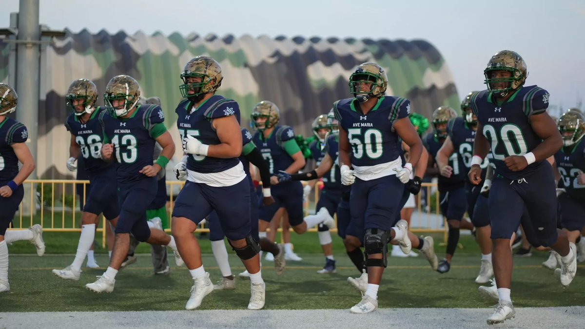Blessed to receive my first college football offer from Ave Maria University in Florida! Go Gyrenes!  
<a href="/CoachMHopkins/">Martin Hopkins</a> 
<a href="/StRitaFootball/">St. Rita Football</a>