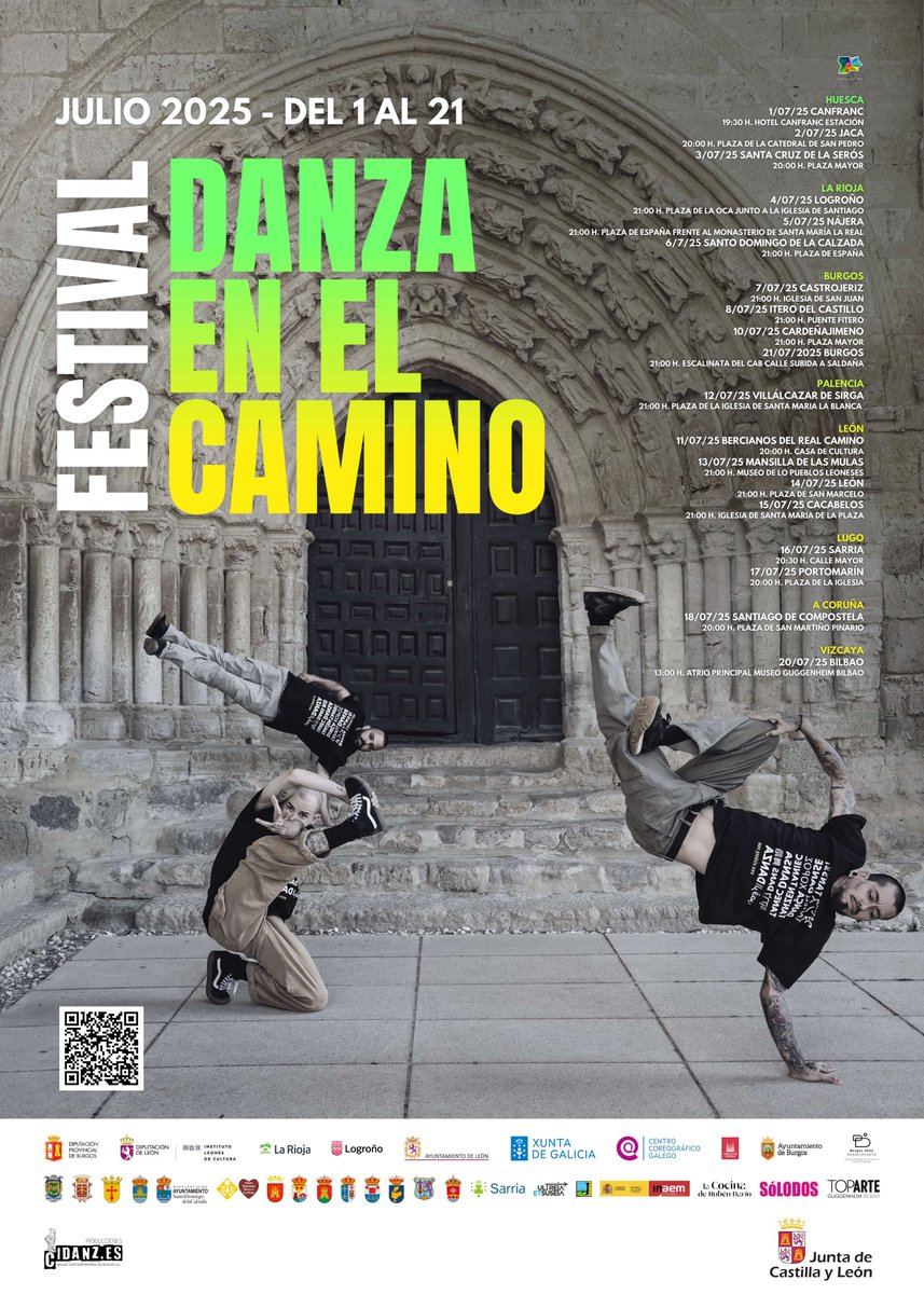 ¡Castrojeriz es una de las9️⃣localidades del #CaminodeSantiago en las que llegará el espectáculo #DanzaenelCamino! 

Lunes 𝟕 𝐝𝐞 𝐣𝐮𝐥𝐢𝐨 | 𝟐𝟏:𝟎𝟎 𝐡.
📷𝐈𝐠𝐥𝐞𝐬𝐢𝐚 𝐝𝐞 𝐒𝐚𝐧 𝐉𝐮𝐚𝐧 #Castrojeriz 
🚶🏻‍♀️‍𝐄𝐧𝐭𝐫𝐚𝐝𝐚 𝐥𝐢𝐛𝐫𝐞 hasta completar aforo

<a href="/LosPueblosmbe/">Pueblos más bonitos</a>