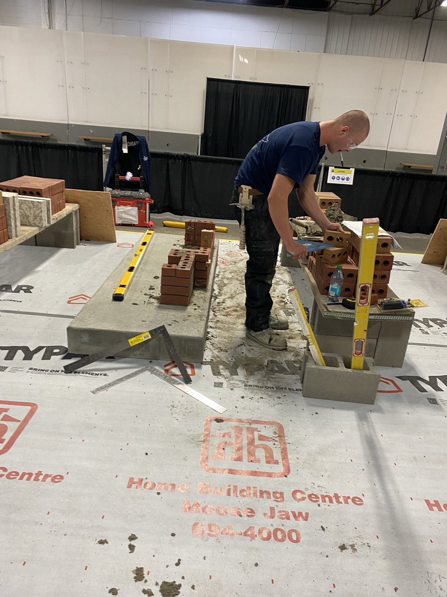 BRSport1000's tweet image. Masonry Monday 
Skills Canada Regina 2025 #skillscanada #bricklayers