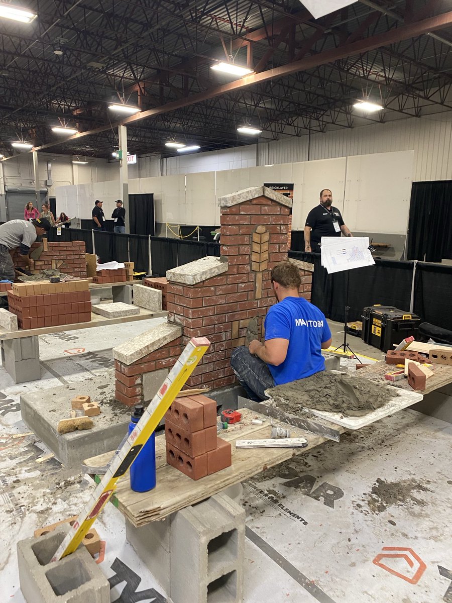 BRSport1000's tweet image. Masonry Monday 
Skills Canada Regina 2025 #skillscanada #bricklayers