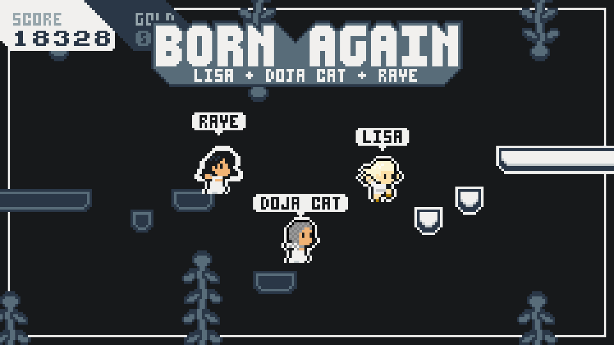 DarnuPop's tweet image. 🎵 BORN AGAIN
🎤 LISA feat. Doja Cat & RAYE
🎮 Videogame Version
🔗 youtu.be/sqXPDPy8PYk
#LISAxBornAgain