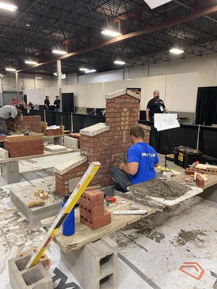 BRSport1000's tweet image. Masonry Monday 
Skills Canada Regina 2025 #skillscanada #bricklayers