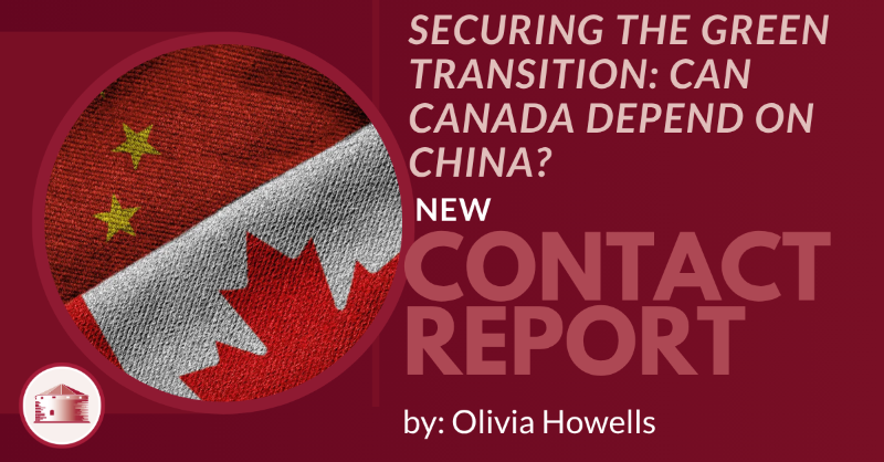 QueensCIDP's tweet photo. #ContactReport | Rare earth minerals are essential for clean technologies like EVs and wind turbines, yet China dominates the industry. In her op-ed, Olivia Howells warns that Canada’s reliance could lead to economic coercion. Can Canada secure its future without dependency?