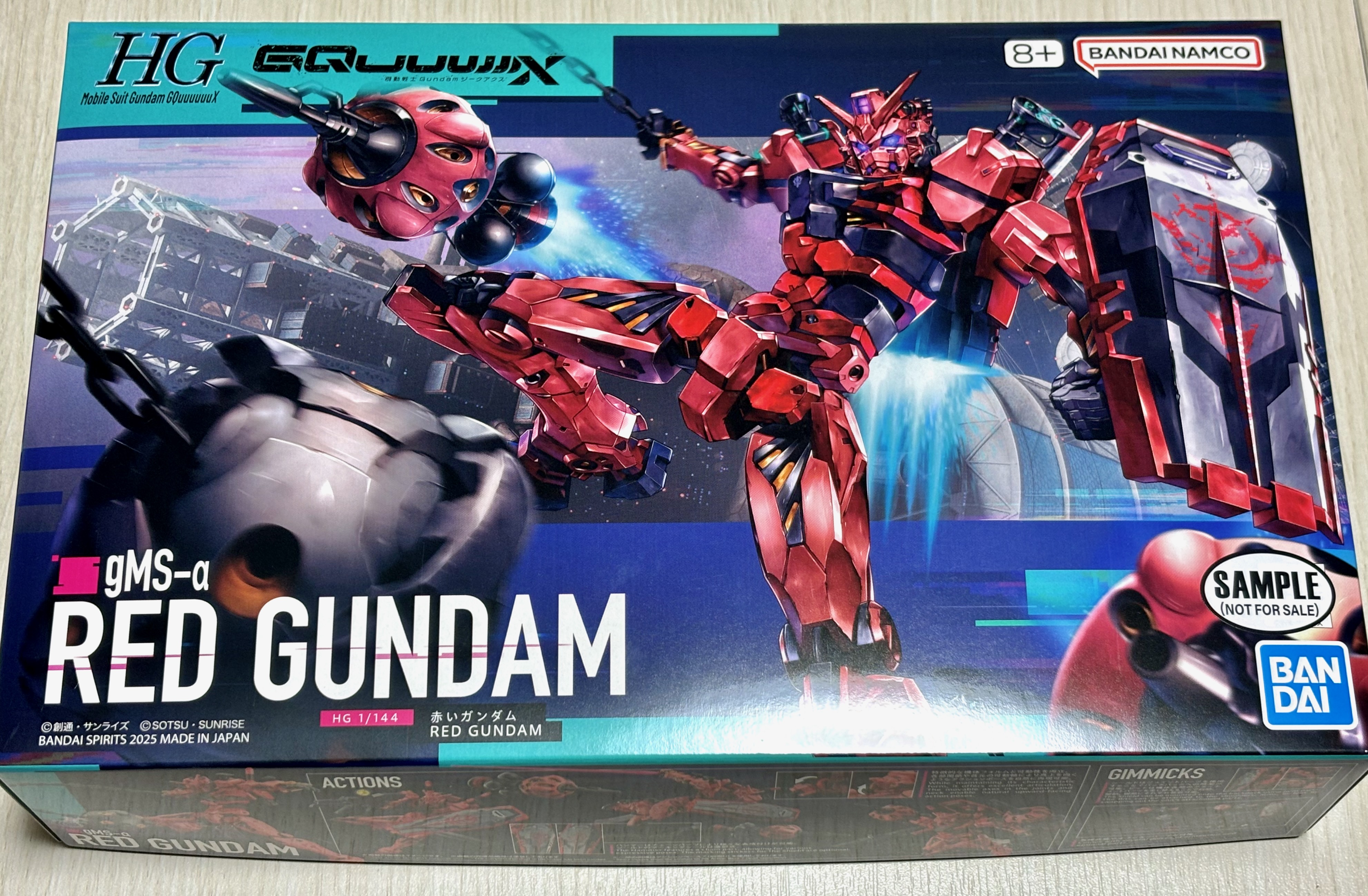 赤いガンダム | MECHA | 機動戦士Gundam GQuuuuuuX(ジークアクス