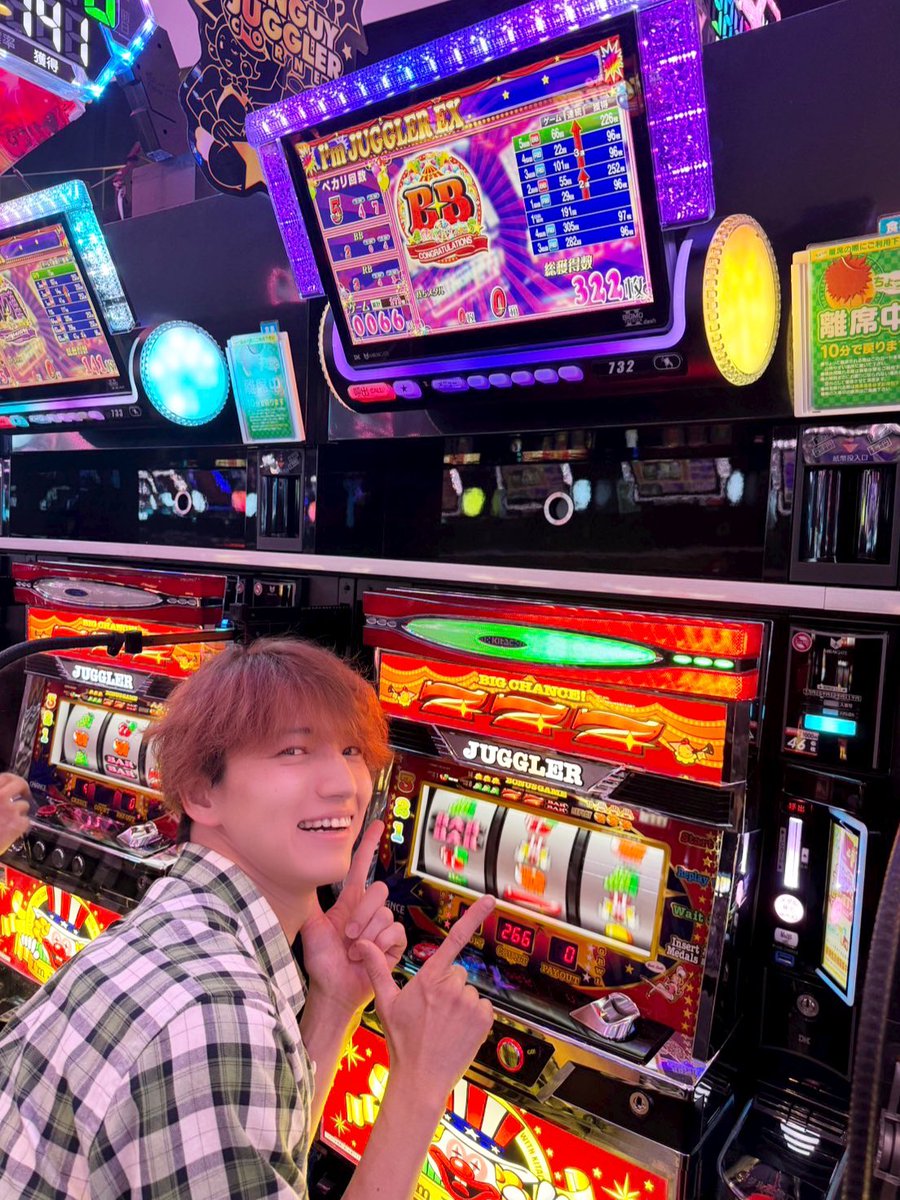 本日熊本にて実践来店中！
テンガイ戸島店にて、ジャグラー快調😆
サイン会は11時より！
<a href="/tenguytoshima/">テンガイ戸島店＠PACHINKO＆SLOT</a>