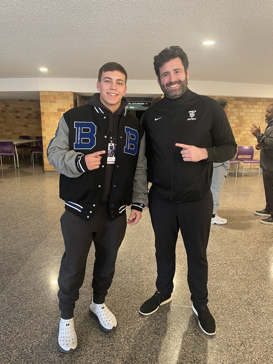 (Angel) Javier Rivera 2026LB (@javier_rivera08) on Twitter photo Beyond Blessed to have received an opportunity to play football at the next level from <a href="/UST_Football/">St. Thomas Football</a> thank you <a href="/JosephBlume92/">Joseph Blume</a> <a href="/VillTrevor/">trevor vill</a>!
<a href="/ChuckTrained/">Chuck Gresham</a> <a href="/Kstaff07/">kstaff</a> <a href="/BradleyJaguarFB/">Bradley Football</a> Beyond Blessed to have received an opportunity to play football at the next level from <a href="/UST_Football/">St. Thomas Football</a> thank you <a href="/JosephBlume92/">Joseph Blume</a> <a href="/VillTrevor/">trevor vill</a>!
<a href="/ChuckTrained/">Chuck Gresham</a> <a href="/Kstaff07/">kstaff</a> <a href="/BradleyJaguarFB/">Bradley Football</a>