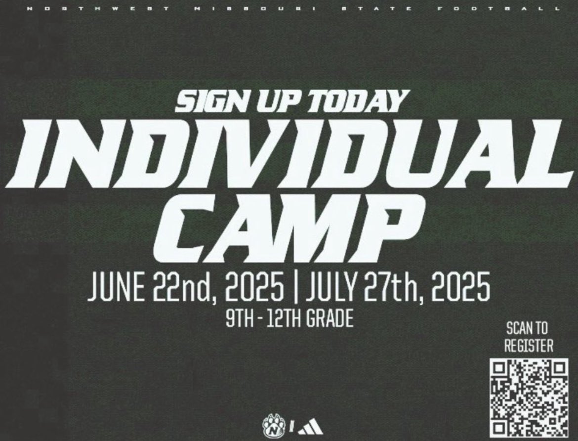 Very excited to announce a camp invite to Northwest Missouri State! <a href="/Coach_Prosser/">Collin Prosser</a>