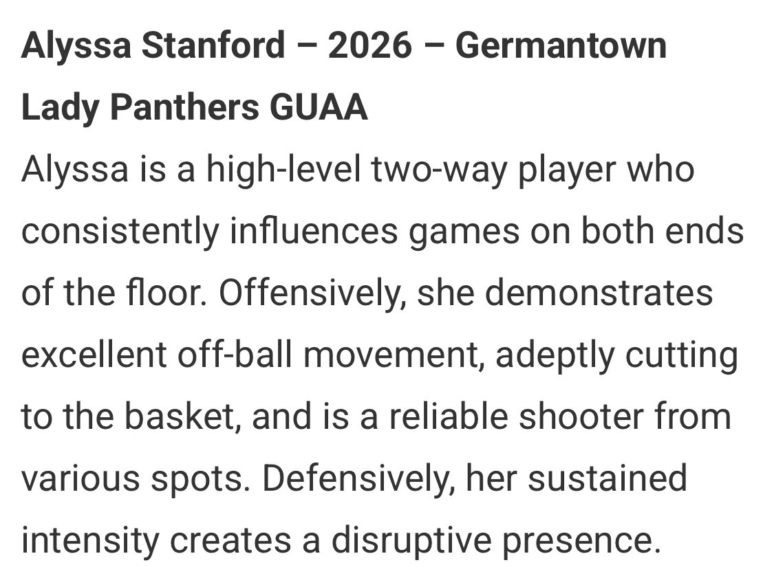 Thank you for the recognition! <a href="/JrAllStarBB/">Jr. All-Star Girls Basketball</a> <a href="/GLP_Basketball/">GLP Basketball</a>