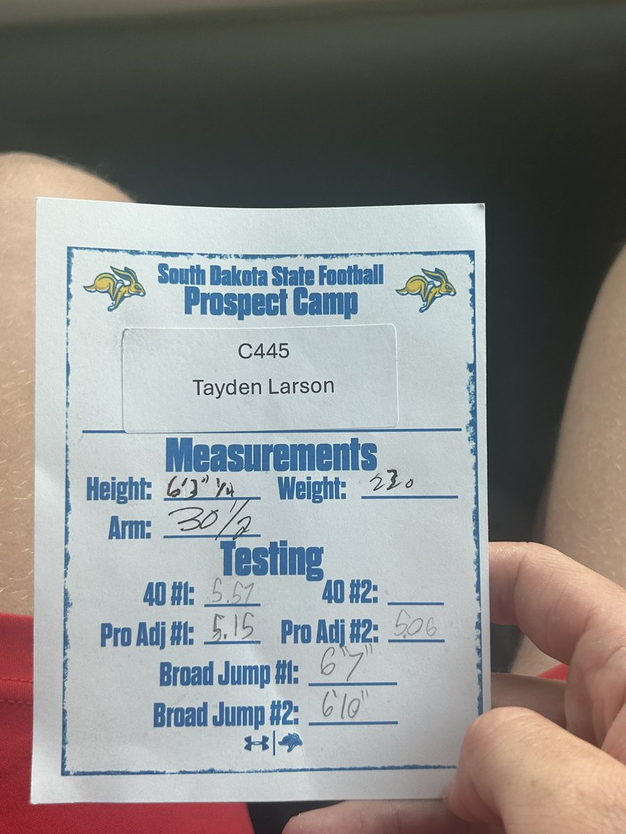 Big thanks to the SDSU Jacks for having me out at camp!! Had an awesome time competing with the best around and learning from the coaches.