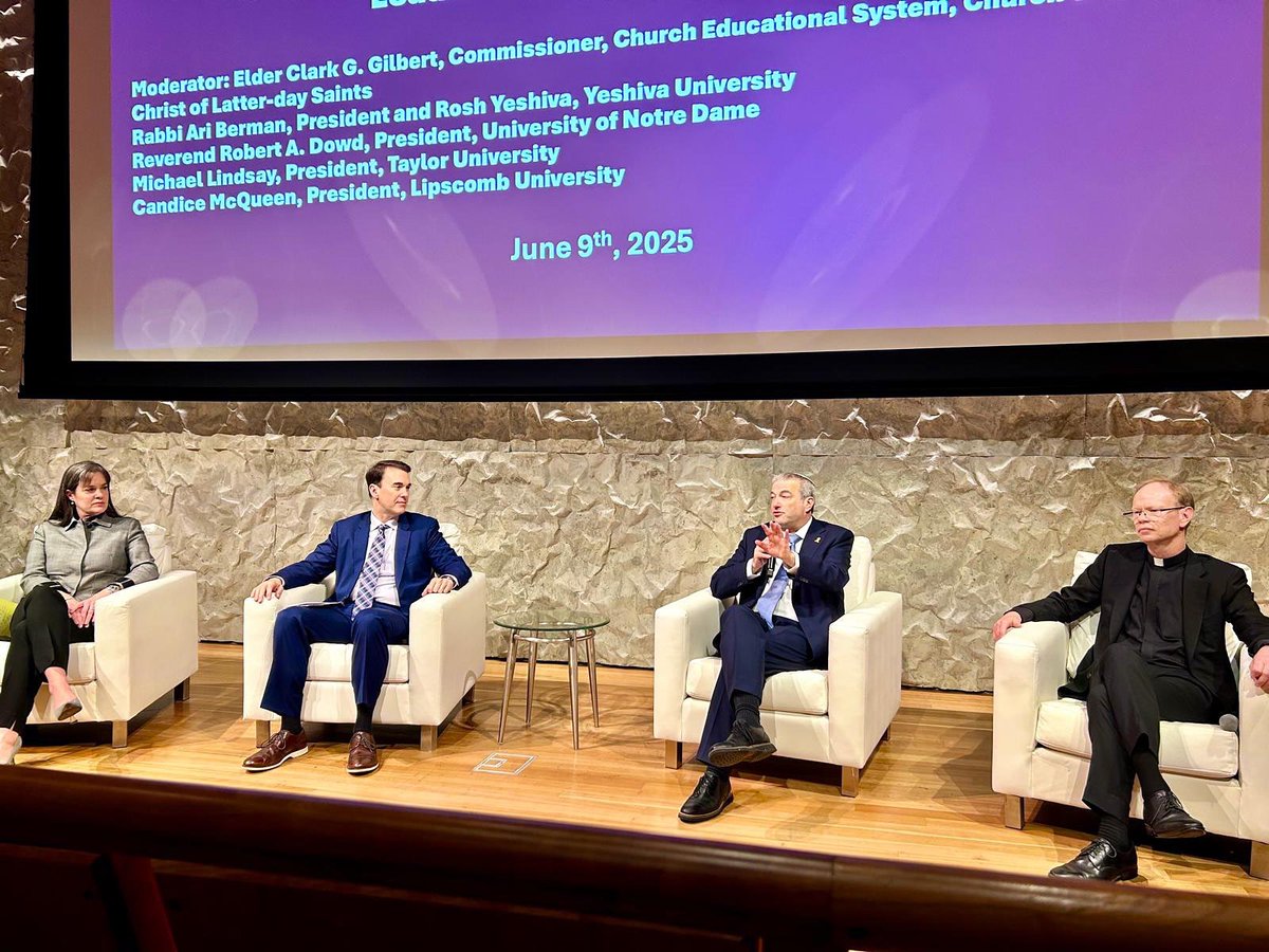 Rabbi Dr. Ari Berman (@aribermanyu) on Twitter photo Honored to speak alongside national faith-based leaders from institutions like <a href="/NotreDame/">University of Notre Dame</a>, Taylor, Lipscomb, and <a href="/BYU/">BYU</a> at the ACE Commission. We discussed how our schools shape students who lead with purpose and moral clarity. YU is proud to be part of this vital conversation. Honored to speak alongside national faith-based leaders from institutions like <a href="/NotreDame/">University of Notre Dame</a>, Taylor, Lipscomb, and <a href="/BYU/">BYU</a> at the ACE Commission. We discussed how our schools shape students who lead with purpose and moral clarity. YU is proud to be part of this vital conversation.