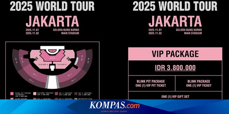 Harga Tiket dan Seatplan Konser BLACKPINK 2025 di Jakarta dlvr.it/TLGDdb