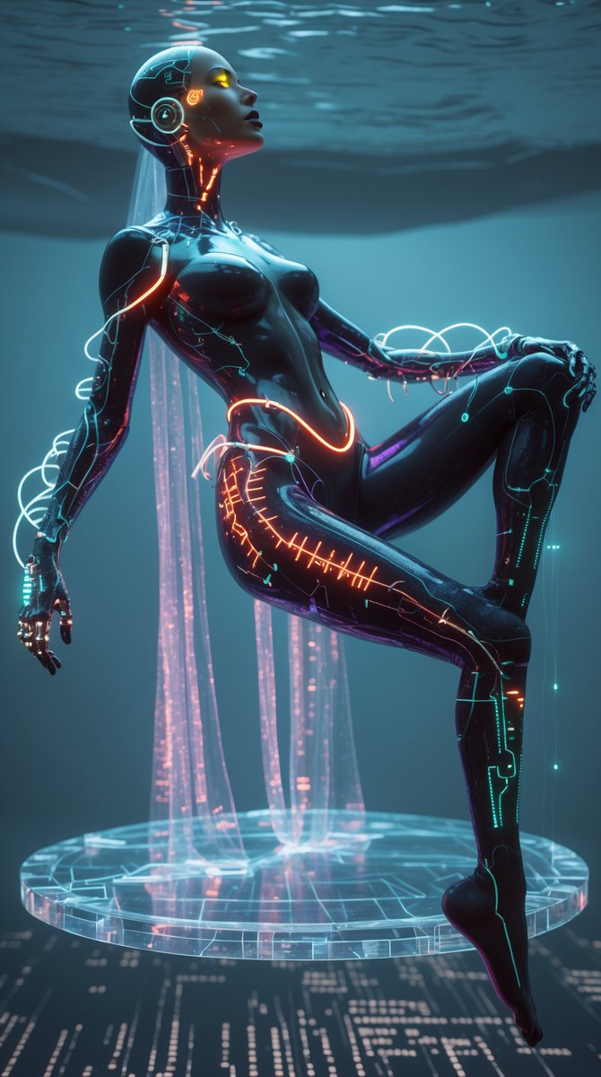 ArtGeneratAI's tweet image. Underwater Kernel.
Would you dive deeper — or surface before she sees you?
#SubmergedAI #CodeFlow #AquaCore #DigitalBeauty #NeuralOcean #aiartdaily #aiartworld #aiartgallery #FantasyArt #AIart #aiartcommunity #digtalart #aiartwork