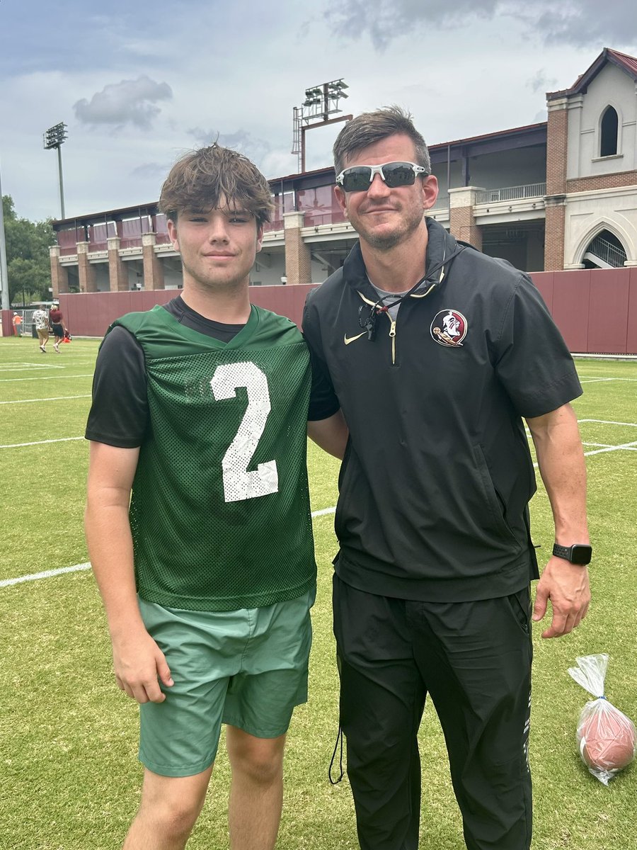 Dylan Reece (@dcreece10) on Twitter photo I had a good time at <a href="/FSUFootball/">FSU Football</a> Specialists camp today and came in second in the field goal competition. <a href="/CoachJRut/">Jonathan Rutledge</a> it was great working with you. Thanks for a great camp! #classof2028
<a href="/CoachFoster16/">Coach Chris Foster</a> <a href="/RecruitBWoodFB/">Brookwood Panther Recruiting</a> <a href="/BrookwoodFTBL/">Brookwood Panthers Football</a> <a href="/NickVogel5/">Nick Vogel</a> <a href="/OneOnOneKicking/">OneOnOne Kicking Camps🏈</a> I had a good time at <a href="/FSUFootball/">FSU Football</a> Specialists camp today and came in second in the field goal competition. <a href="/CoachJRut/">Jonathan Rutledge</a> it was great working with you. Thanks for a great camp! #classof2028
<a href="/CoachFoster16/">Coach Chris Foster</a> <a href="/RecruitBWoodFB/">Brookwood Panther Recruiting</a> <a href="/BrookwoodFTBL/">Brookwood Panthers Football</a> <a href="/NickVogel5/">Nick Vogel</a> <a href="/OneOnOneKicking/">OneOnOne Kicking Camps🏈</a>