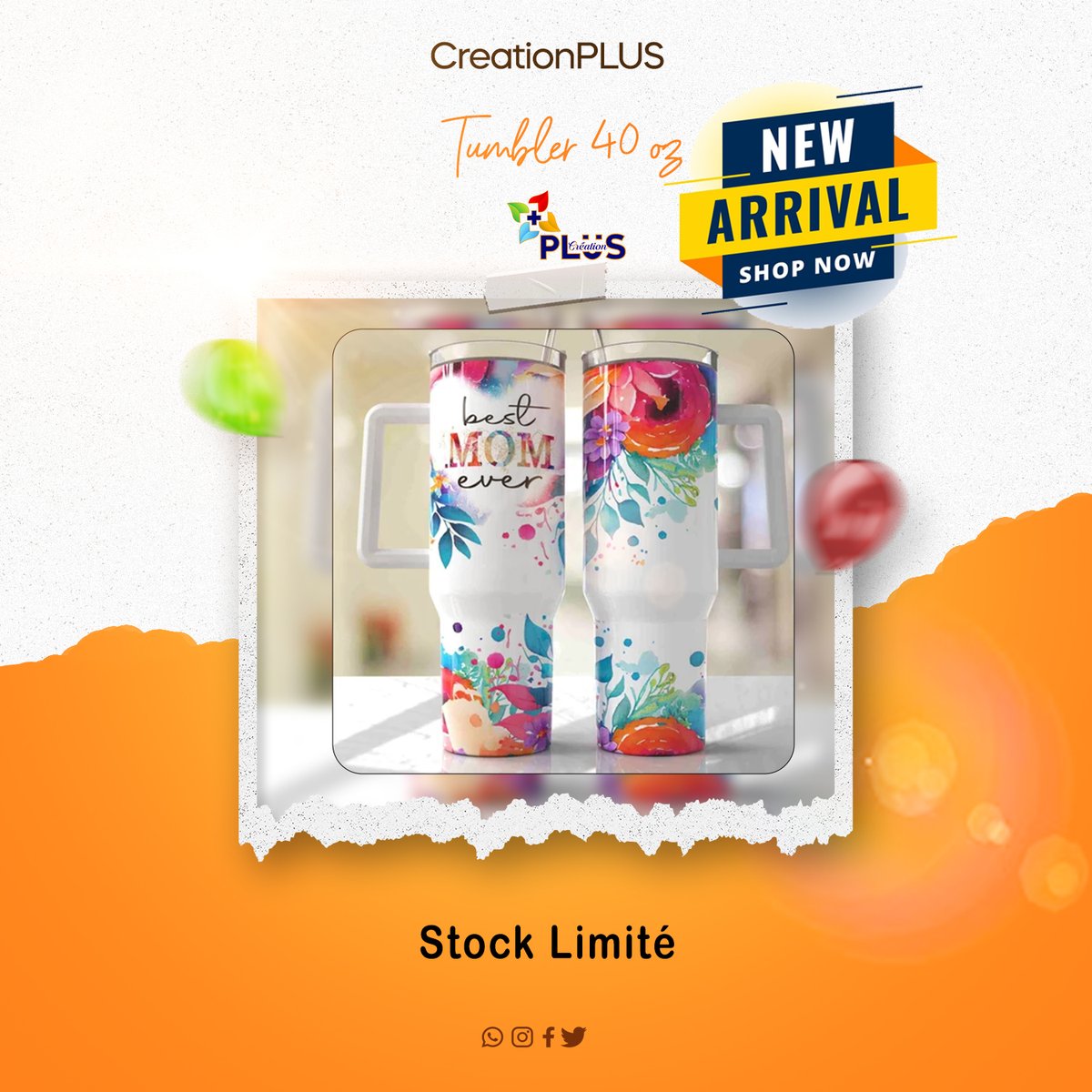 creationplusht's tweet image. stock Limité