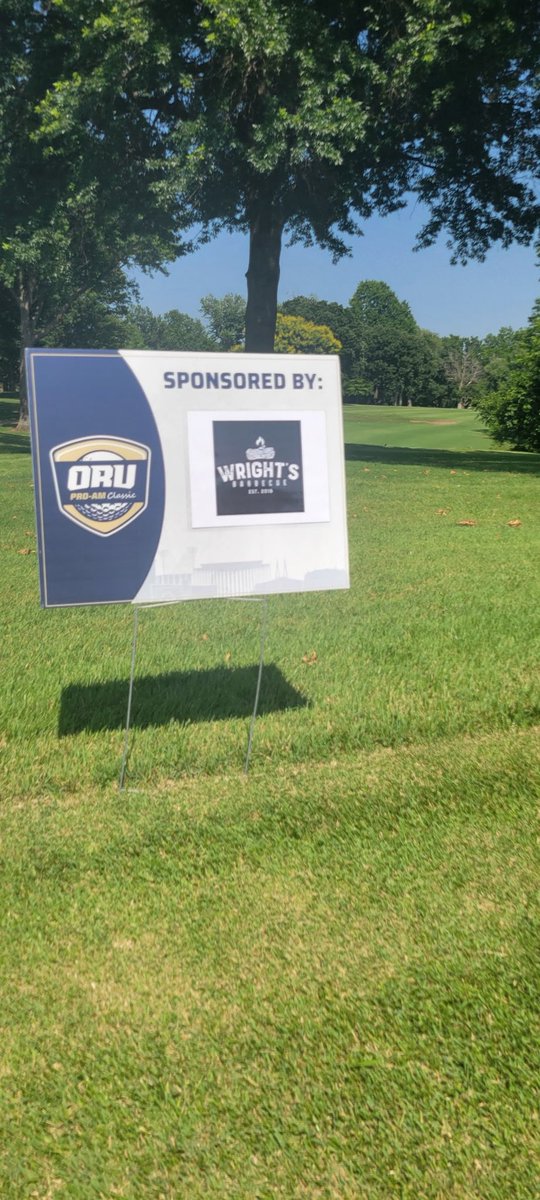 Sean Tuohy Jr. (@sjtuohy) on Twitter photo Such a fun day at the <a href="/ORUAthletics/">ORU Athletics</a> Golf Classic with 50 teams coming out!
Tulsa Celeb row: hard to beat a <a href="/BunkiePerkins/">Bunkie Perkins</a> swing with <a href="/wrightsbarbecue/">Wright's Barbecue</a> signage. Shoutout <a href="/CoachTreLamb9/">Tre Lamb</a> supporting the cross-town school.
Fun having some Knights make the trip to Middle America also! Such a fun day at the <a href="/ORUAthletics/">ORU Athletics</a> Golf Classic with 50 teams coming out!
Tulsa Celeb row: hard to beat a <a href="/BunkiePerkins/">Bunkie Perkins</a> swing with <a href="/wrightsbarbecue/">Wright's Barbecue</a> signage. Shoutout <a href="/CoachTreLamb9/">Tre Lamb</a> supporting the cross-town school.
Fun having some Knights make the trip to Middle America also!