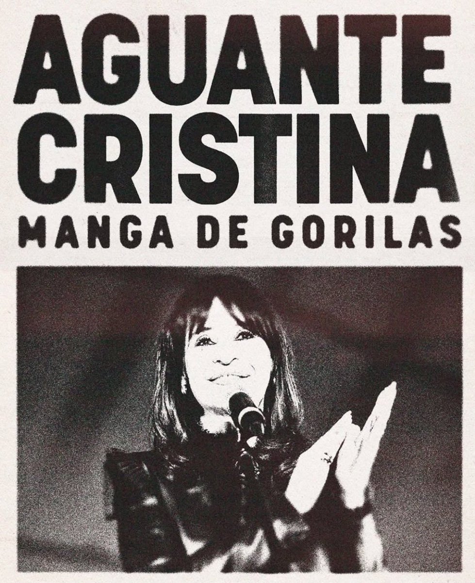 Aguante Crisrina ♥️

<a href="/CFKArgentina/">Cristina Kirchner</a> #TodosConCristina