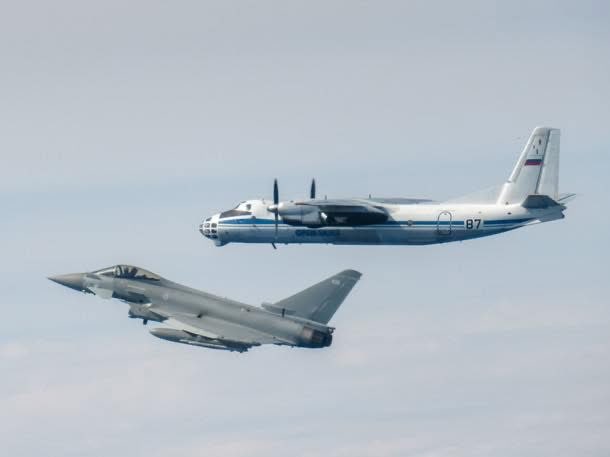 laleaskim's tweet photo. ๐ก๏ธโ๏ธ NATO Fighters Intercept Two Russian Spy Planes Over the Baltic Sea
#NATO #BalticSea #AirPolicing #UKRAF #RussianProvocation
(1/6) https://t.co/lHlAfoFPw9