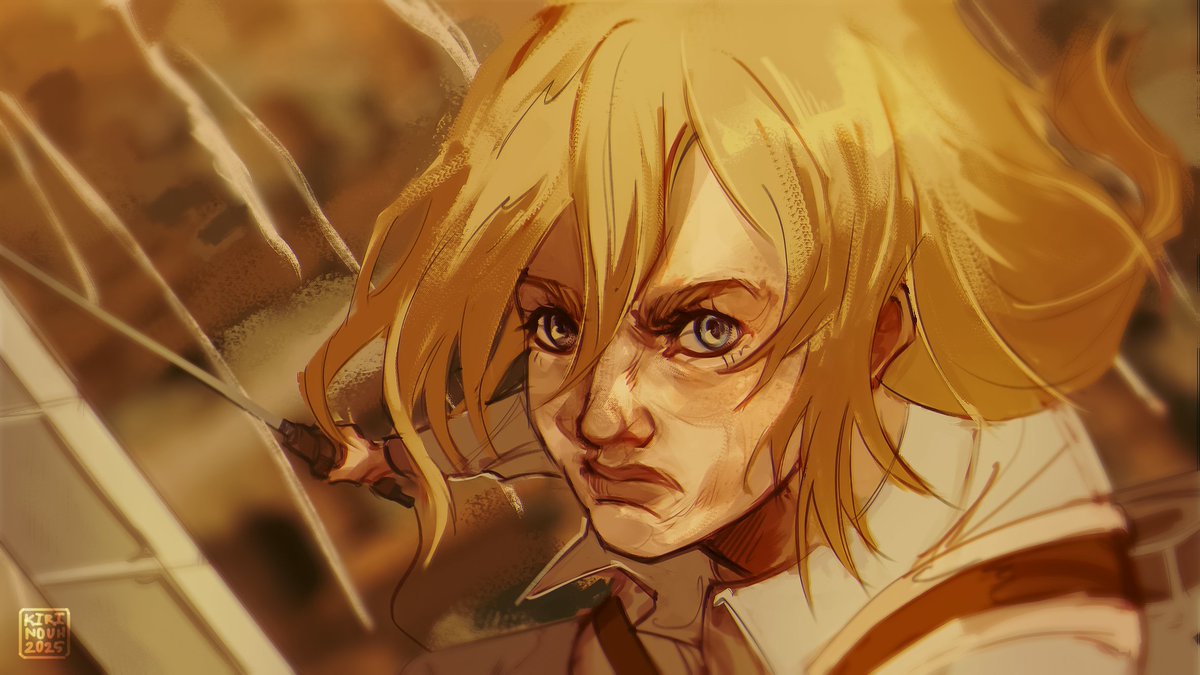 kirinouh's tweet image. very quick and messy warmup-Hisu-redraw