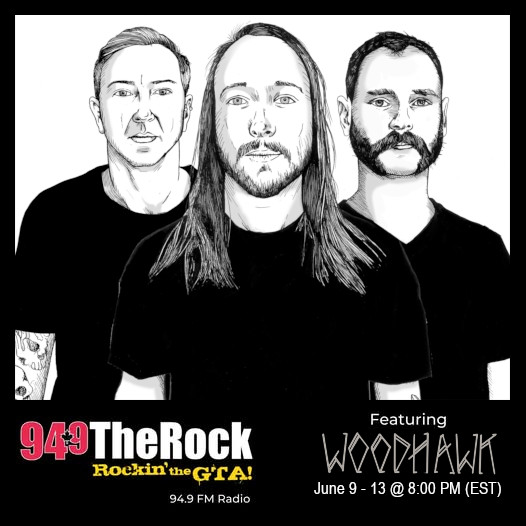 Tune into Toronto's <a href="/949TheRock/">949 The Rock Toronto</a> all this week at 8pm EST to hear tunes from <a href="/WoodhawkRiffs/">Woodhawk</a> new album "Love Finds a Way"
therock.fm