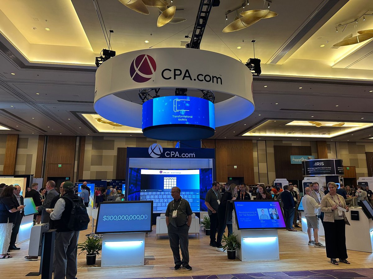 CPAcom's tweet image. If you’re on-site at #ENGAGE25, visit the CPA.com booth to test your skills at Accounting Wordit. And while you’re there, check out our tools and resources for audit, tax and client advisory services (CAS) to help position your firm for ongoing success.