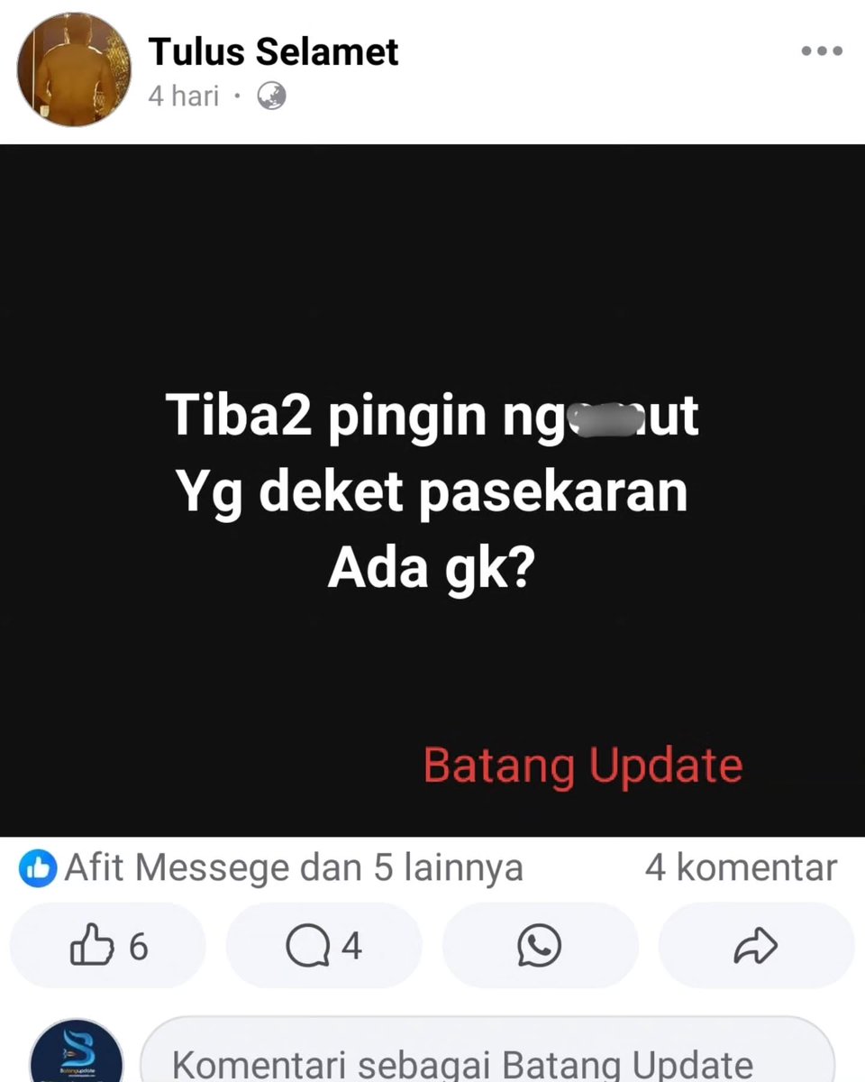 BATANG UPDATE tweet media