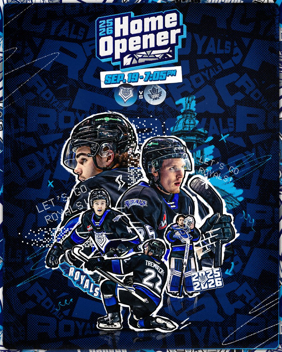SOFMC (@sofmcvic) on Twitter photo πICYMI, <a href="/victoriaroyals/">Victoria Royals</a> home opener for the 2025-2026 WHL season is now set!
Join hockey fans at SOFMC on Friday, September 19, 2025, as the Royals face off for the first time ever against the <a href="/PentictonVees/">Penticton Vees</a>!
ποΈ Secure your tickets now: bit.ly/3T71Boy πICYMI, <a href="/victoriaroyals/">Victoria Royals</a> home opener for the 2025-2026 WHL season is now set!
Join hockey fans at SOFMC on Friday, September 19, 2025, as the Royals face off for the first time ever against the <a href="/PentictonVees/">Penticton Vees</a>!
ποΈ Secure your tickets now: bit.ly/3T71Boy