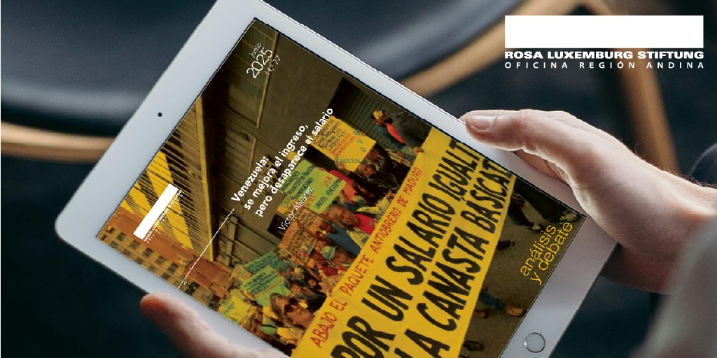 #Newsletter | Derechos laborales
📉 En Venezuela, el salario mínimo sigue congelado en $1,48/mes. El 99 % del ingreso proviene de bonos sin derechos laborales. Esta des-salarización debilita la seguridad social y precariza la vida. Sin salario digno, no hay recuperación real. 🔗