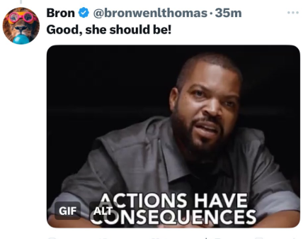 DullesParodies's tweet photo. Yes Bronwen, aka Trevor is my king. They do, you just haven't found out yet. You and Fiona that is. https://t.co/SmKPWKU0pi