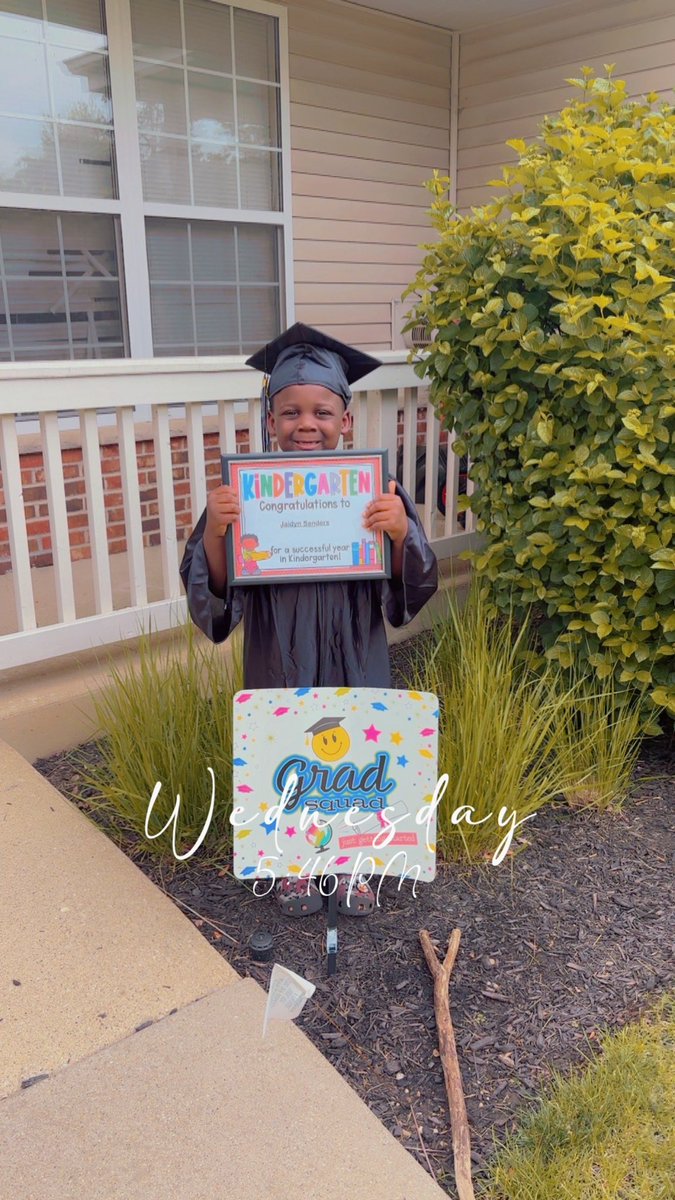 NoMercyHoops's tweet photo. 🎓Congratulations to our honorary future No Mercy hooper Jaidyn as he graduated kindergarten!!  Let’s Go Class of 2037!!❤️🖤 https://t.co/LBDu6WdsJS