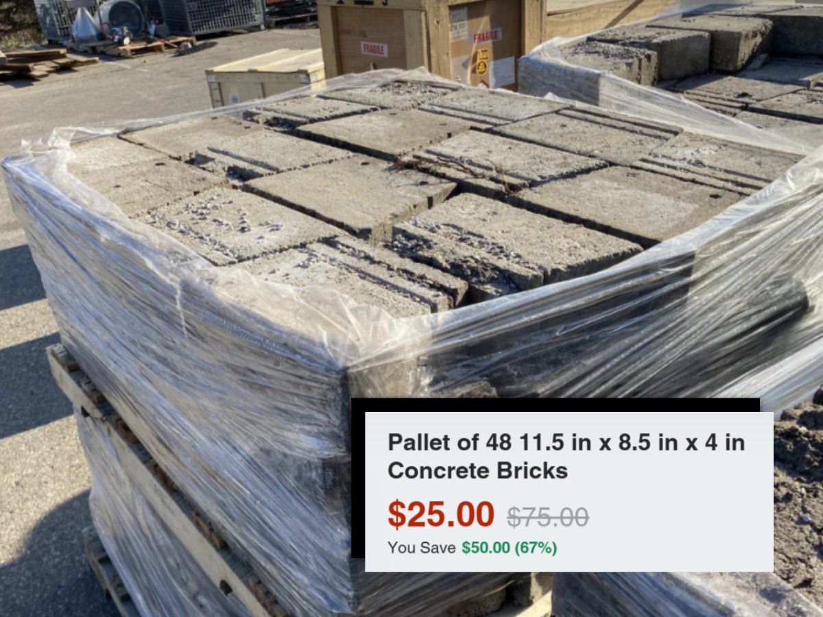 MSU Surplus Store (@msu_surplus) on Twitter photo Save on your next landscaping project, pallets of bricks are now just $25!
msusurplusstore.com/products/palle… Save on your next landscaping project, pallets of bricks are now just $25!
msusurplusstore.com/products/palle…