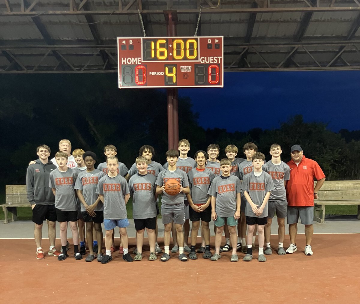 Kids have had a great week of camp. So proud of their efforts. Tomorrow is our final day! Tonight was the annual pizza and chips night for our boys.