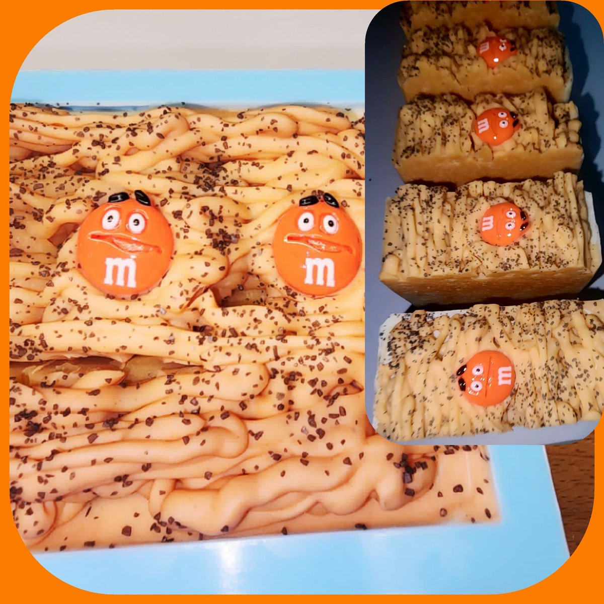 Soapcowr's tweet image. #Orange #Mnms #Soap