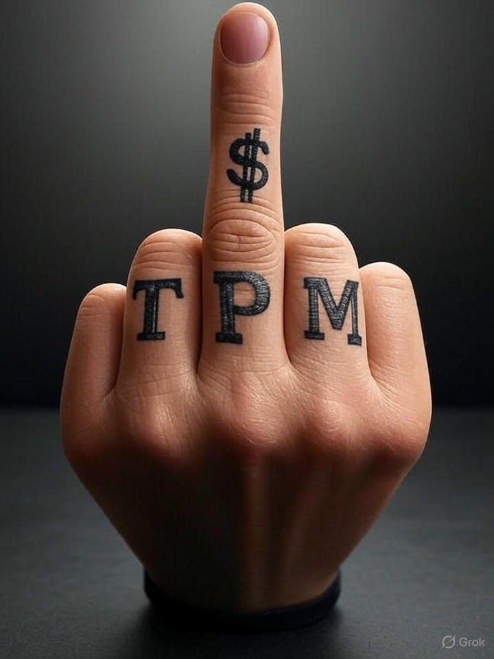 BagX_Bunny's tweet image. Good night, $TPM fam! 🕳️ Wasn’t it once about buying a token, building the community, and cashing in? Now $TPM’s live @boomdotlol, but it’s just promoters and big talk – nothing to gain, even if I go to hell for it! Just vibe! #ThePerfectMeme #DoNothing #Memecoin #BaseChain