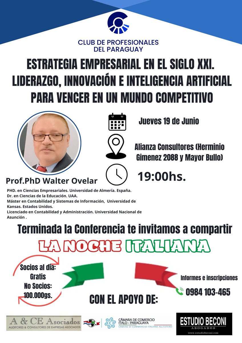 Club de Profesionales del Paraguay (@clubdepropy) on Twitter photo 