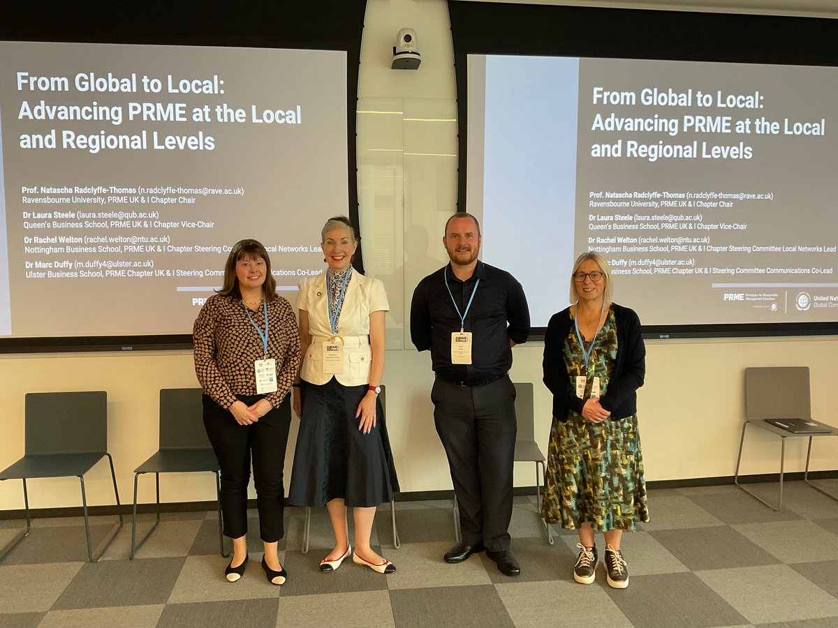PRME UK & Ireland (@prme_uki) on Twitter photo ๐ฝ Live from New York: PRME UK & Ireland Champions Local Action on a Global Stage
Representatives from the <a href="/PRMESecretariat/">PRME Secretariat</a> UK & Ireland Committee had the privilege of presenting on behalf of our members at a key session in New York today #PRME ๐ฝ Live from New York: PRME UK & Ireland Champions Local Action on a Global Stage
Representatives from the <a href="/PRMESecretariat/">PRME Secretariat</a> UK & Ireland Committee had the privilege of presenting on behalf of our members at a key session in New York today #PRME