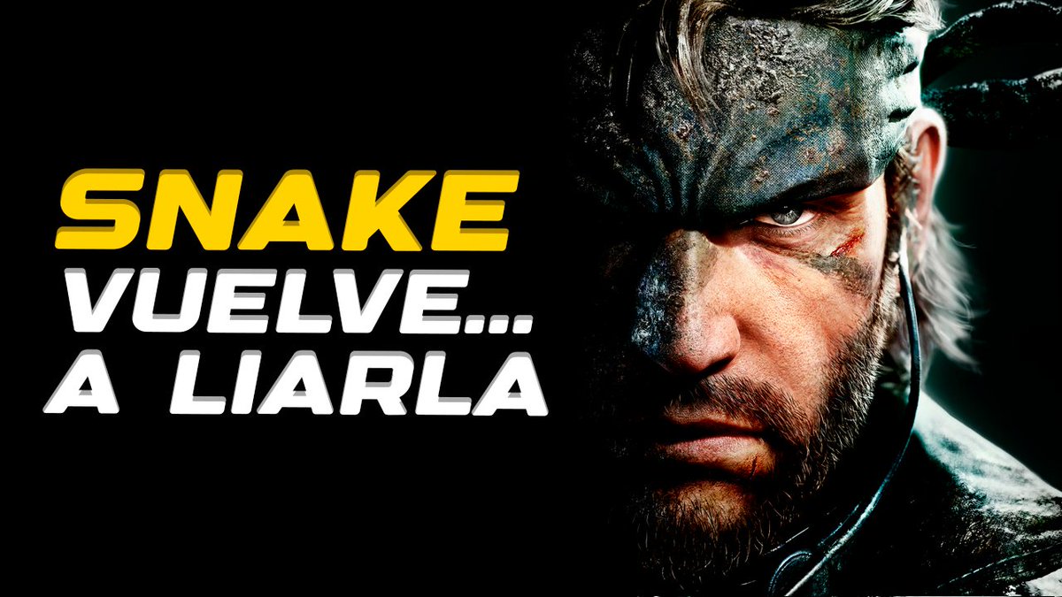 ¡Nuevo video en PixelJuegos!

🫣 El NUEVO Metal Gear Solid pinta MAL 
#MetalGearSolid 

👉youtu.be/Fsp-O8fj4Xw
👉youtu.be/Fsp-O8fj4Xw