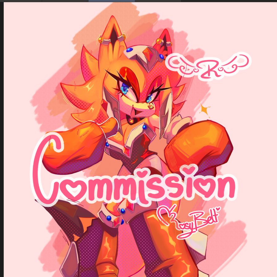 Rousekarma's tweet image. Commission for @Aztec_Kangaroo