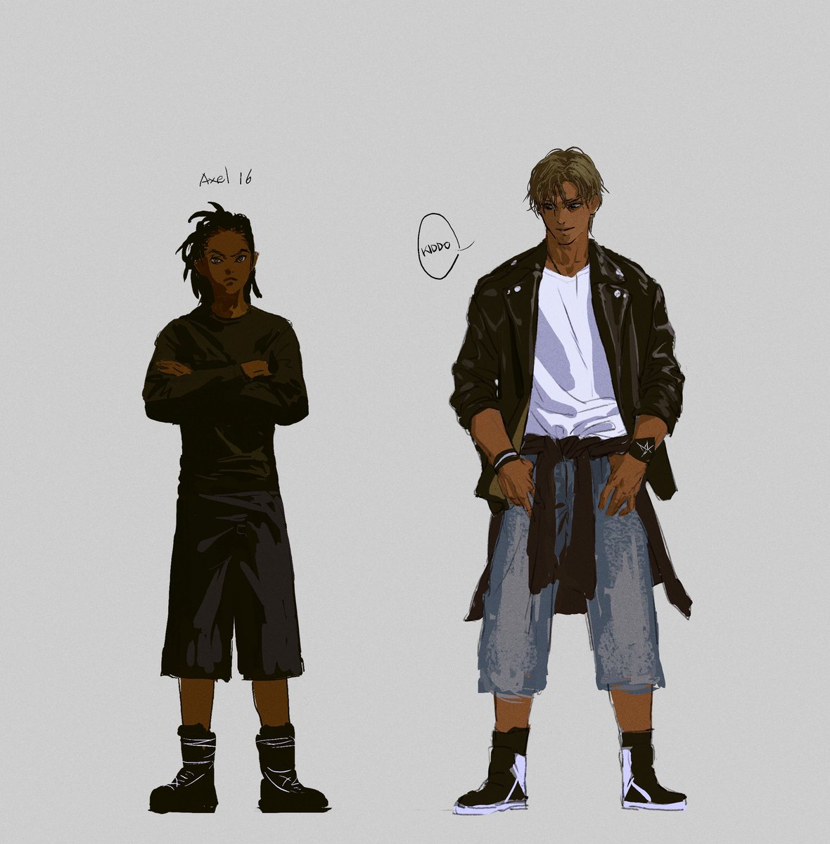 sianaparkart's tweet image. A little change