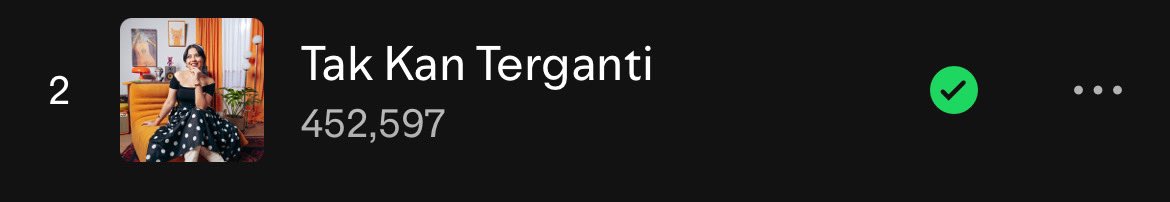 owyeakh's tweet photo. unfiltered stream Tak Kan Terganti kemarin +169.597, dikit lagi bisa masuk top chart. semangat streaming berbinar☝🏼☝🏼☝🏼 https://t.co/pdUNBxM8Y2