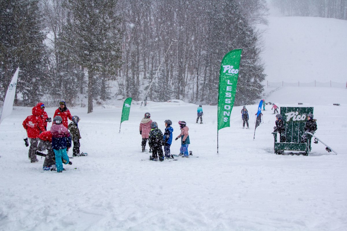 Get your kids ready for the slopes with Pico Explorers lesson programs. From beginners to future pros, join us on the mountain for unforgettable adventures tailored for skiers and snowboarders ages 7-17. Book now before prices go up on June 20th.

Sign up: bit.ly/43B0jZm