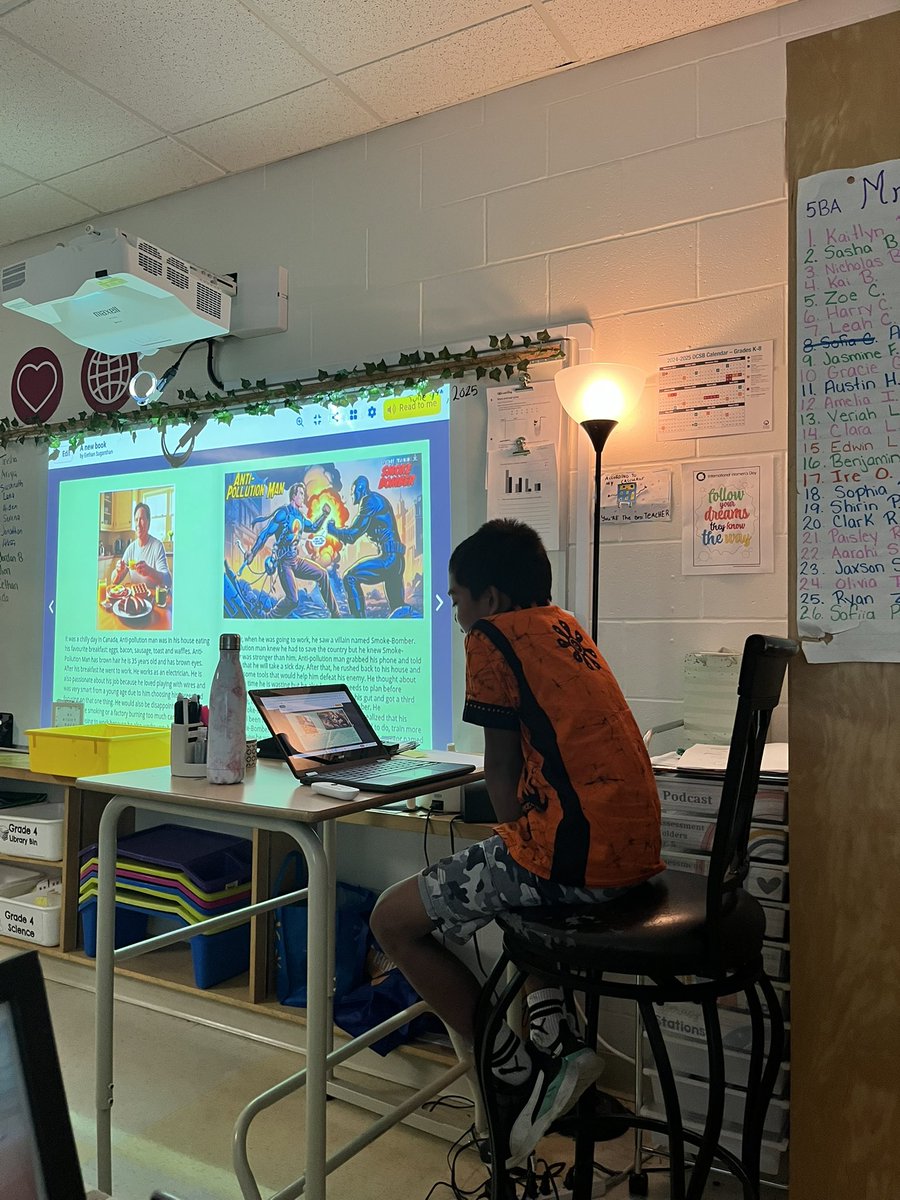Mrs. Devine (@mrs_devine5) on Twitter photo This week the 4s are presenting their novels they wrote about an eco hero! <a href="/StAnneECO1/">St. Anne ECO Team</a> This week the 4s are presenting their novels they wrote about an eco hero! <a href="/StAnneECO1/">St. Anne ECO Team</a>