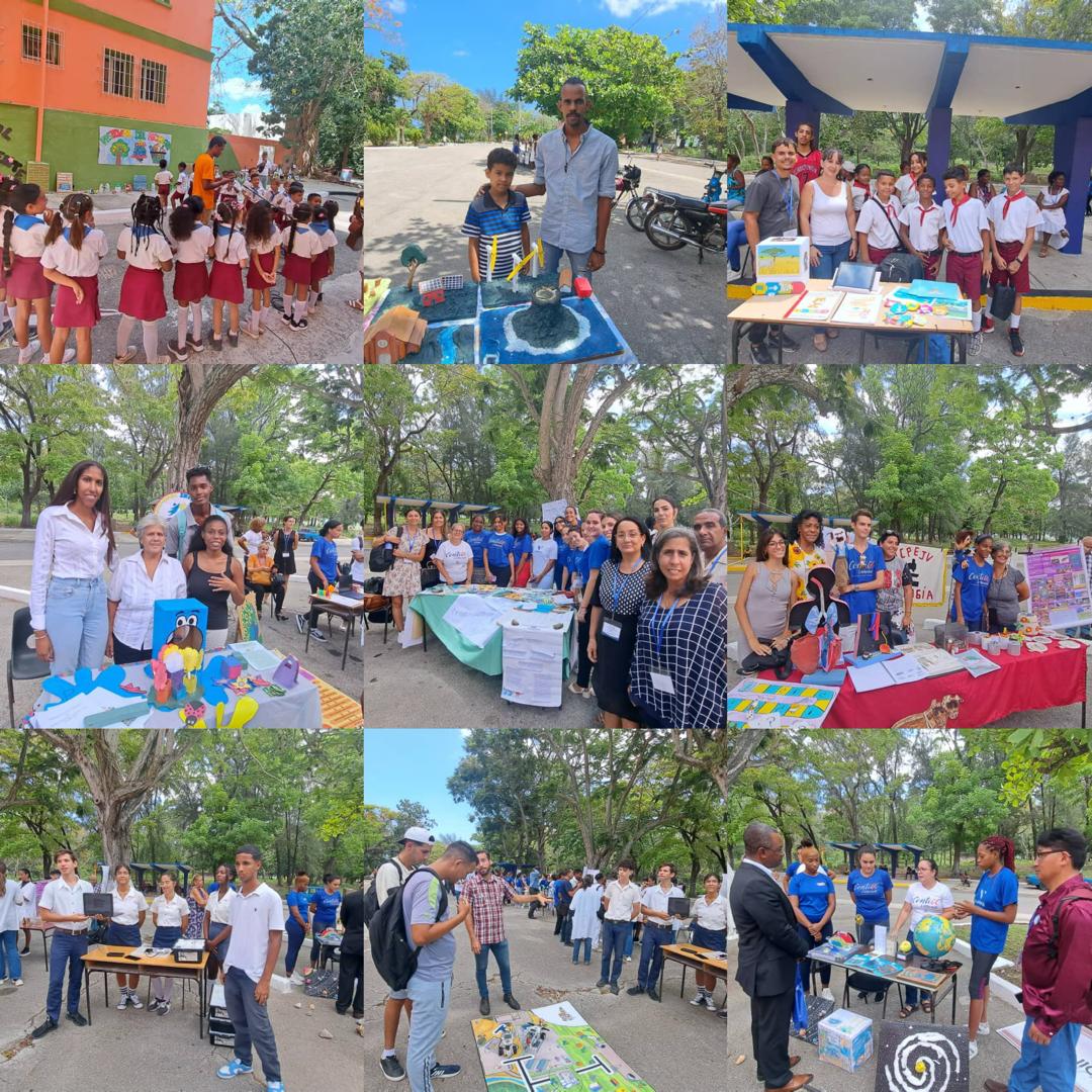 Se realiza Feria de Ciencias, en la Universidad de Ciencias Pedagógicas Enrique José Varona, de conjunto los grupos científicos estudiantiles, la cátedra honorífica y proyectos de investigación.
#LaHabanaViveEnMí